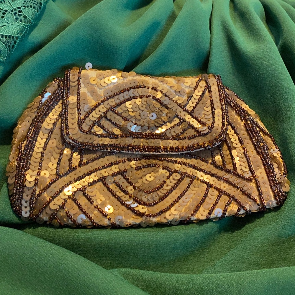 Vintage Belt / Wrist Art Deco Purse
